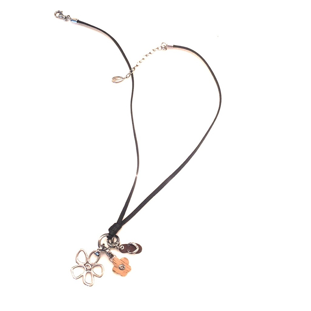 FOSSIL charm and necklace bundle